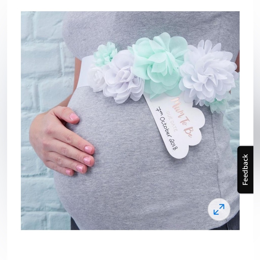 GINGER RAY “mum to be sash”